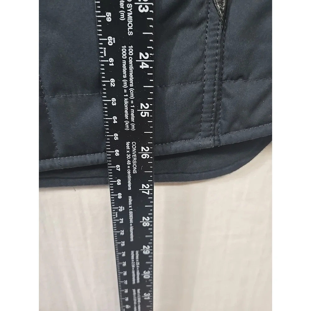 Vintage Polo Ralph Lauren Quilted Vest Jacket Size XL Pockets Navy Blue Full Zip